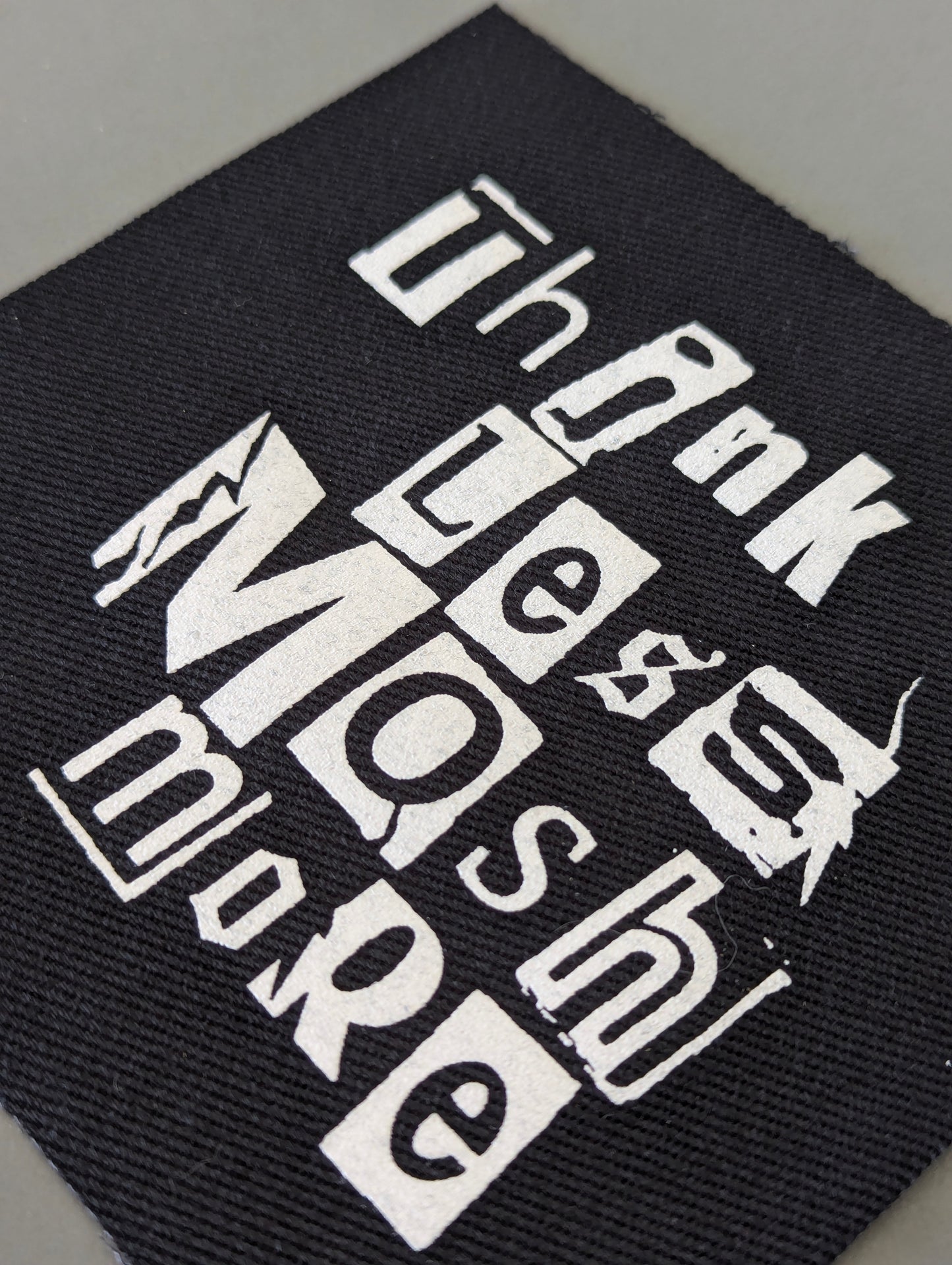 Mosh More - Fabric Patch