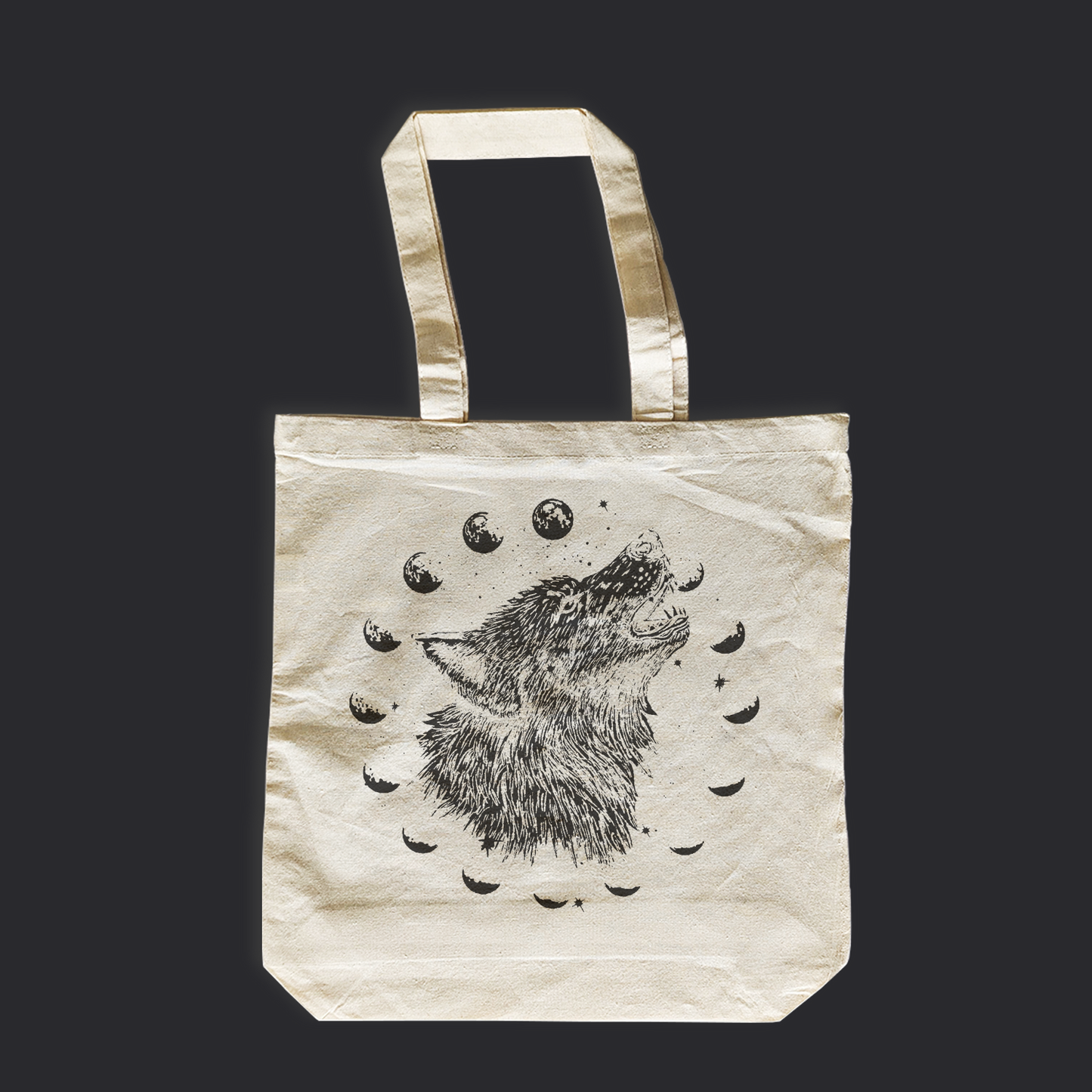 "Wolf Moon" Tote Bag