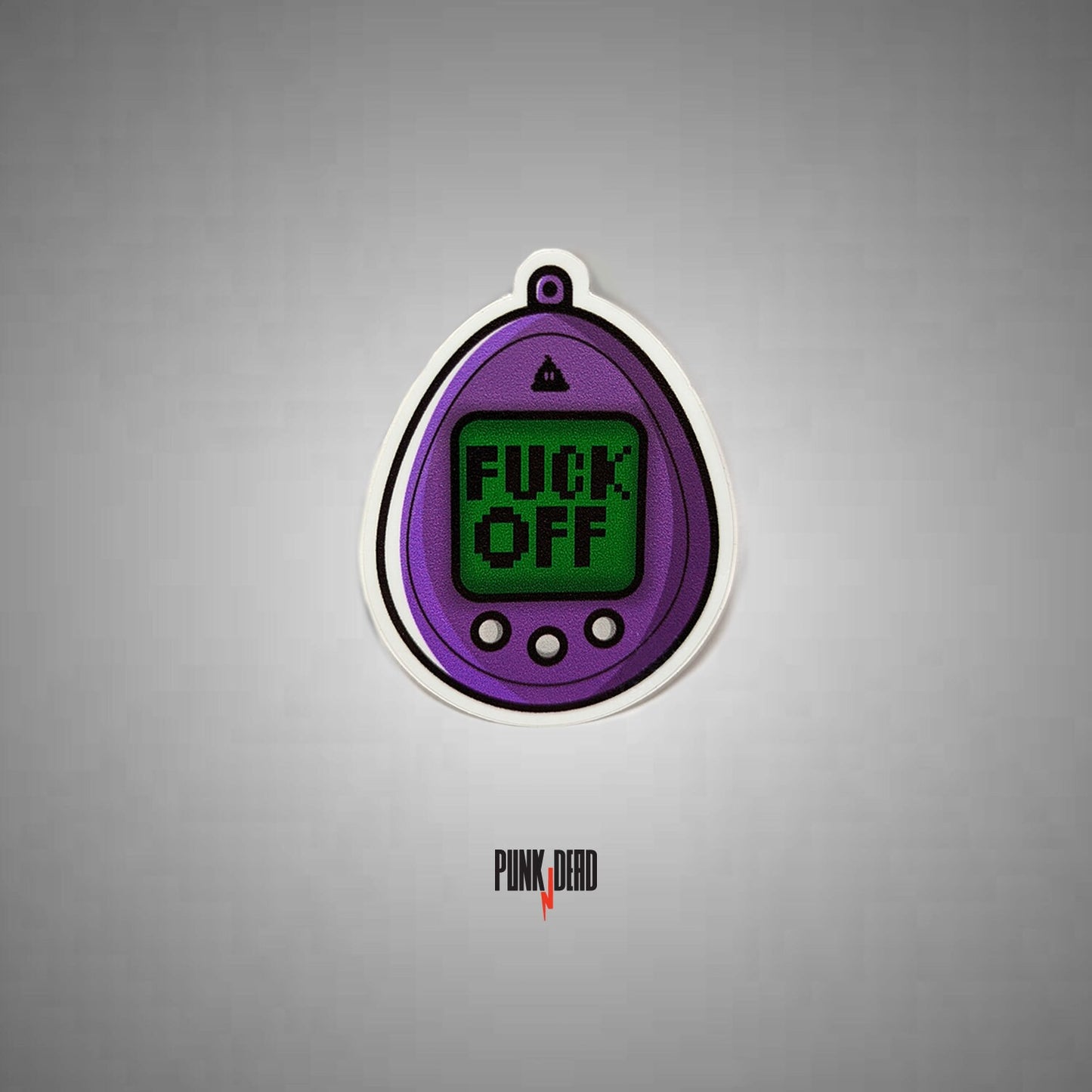 "F-OFF Tamagotchi" Sticker