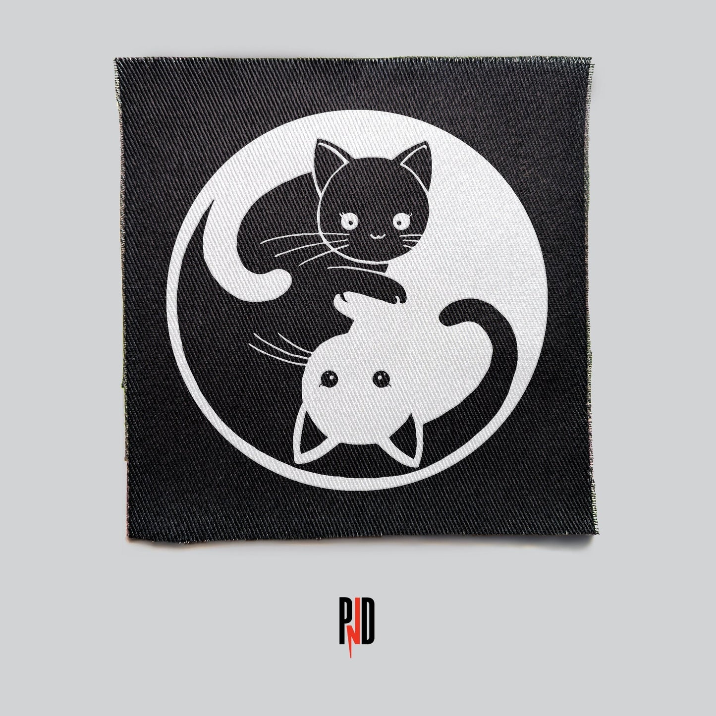 "Ying Yang Cat" Patch
