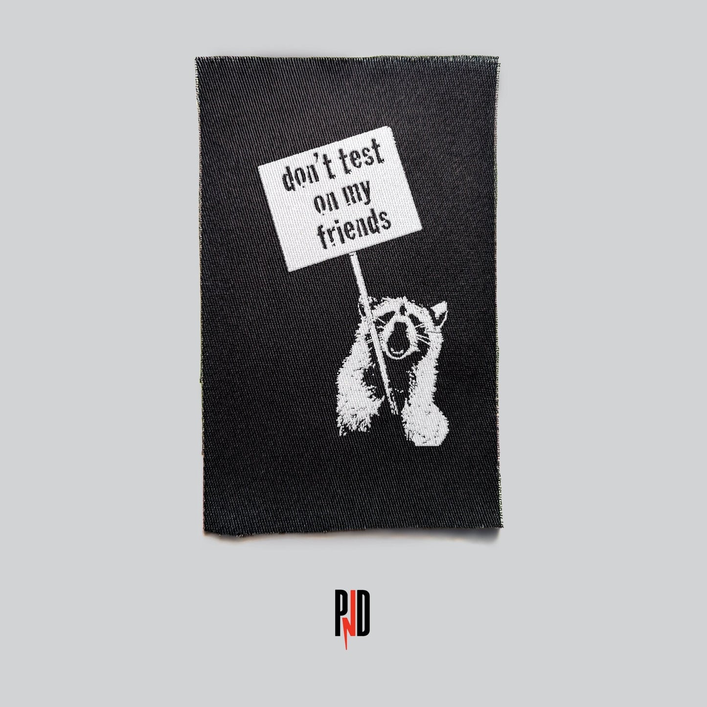Raccoon Animal Rights Patch