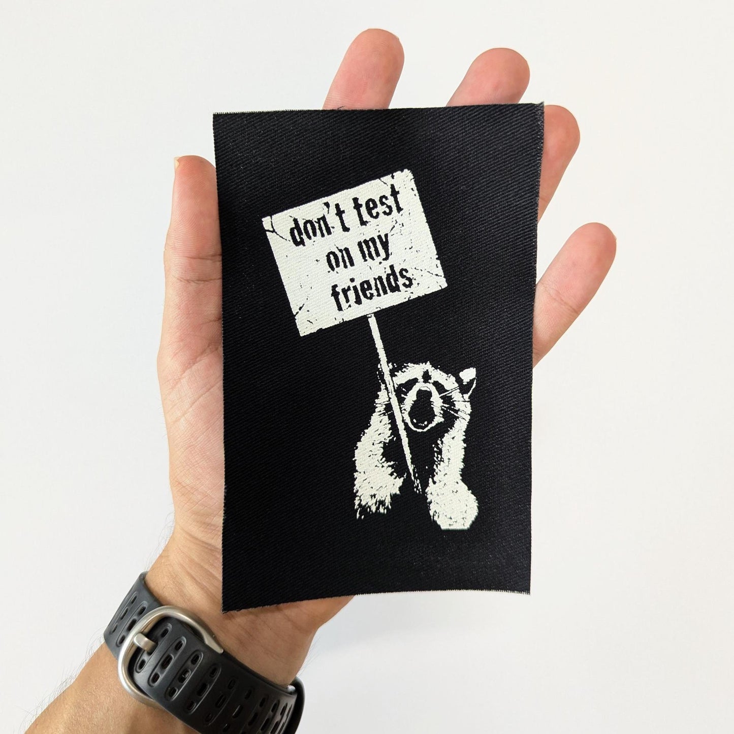 Raccoon Animal Rights Patch