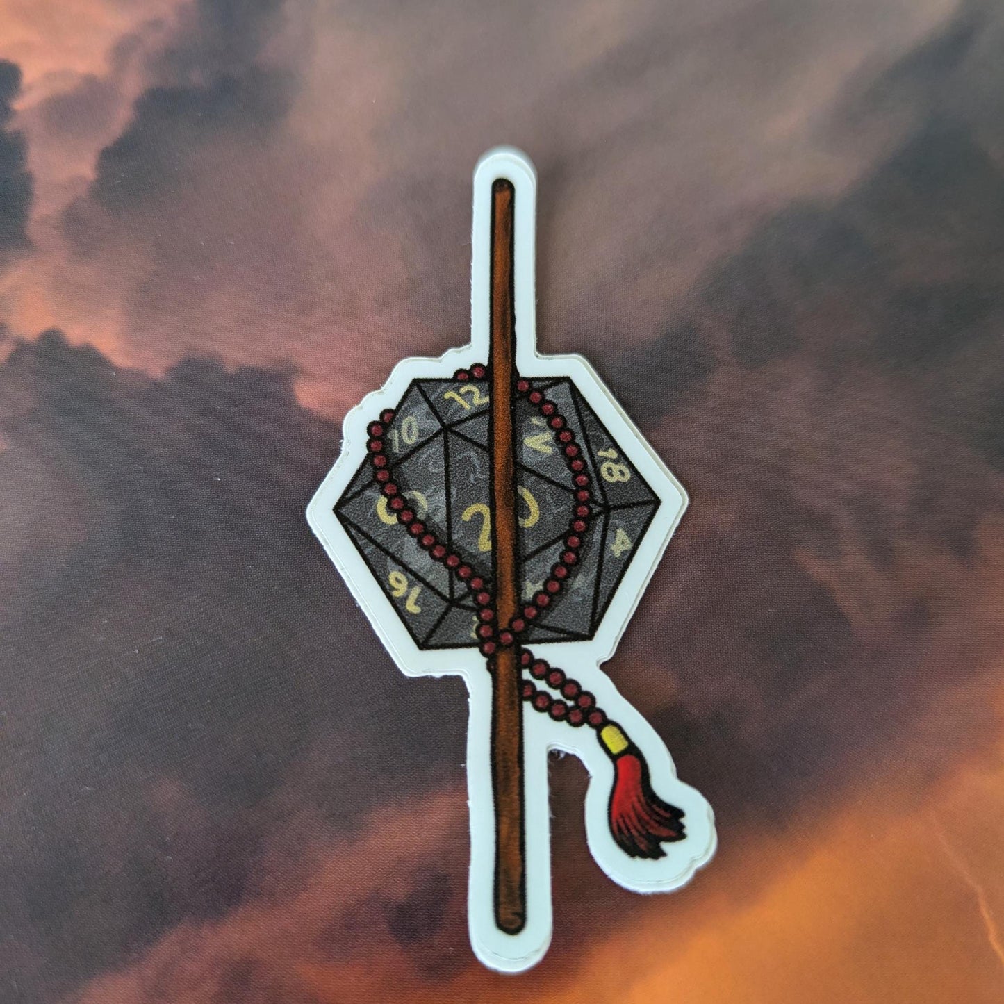 "Monk Class" Sticker