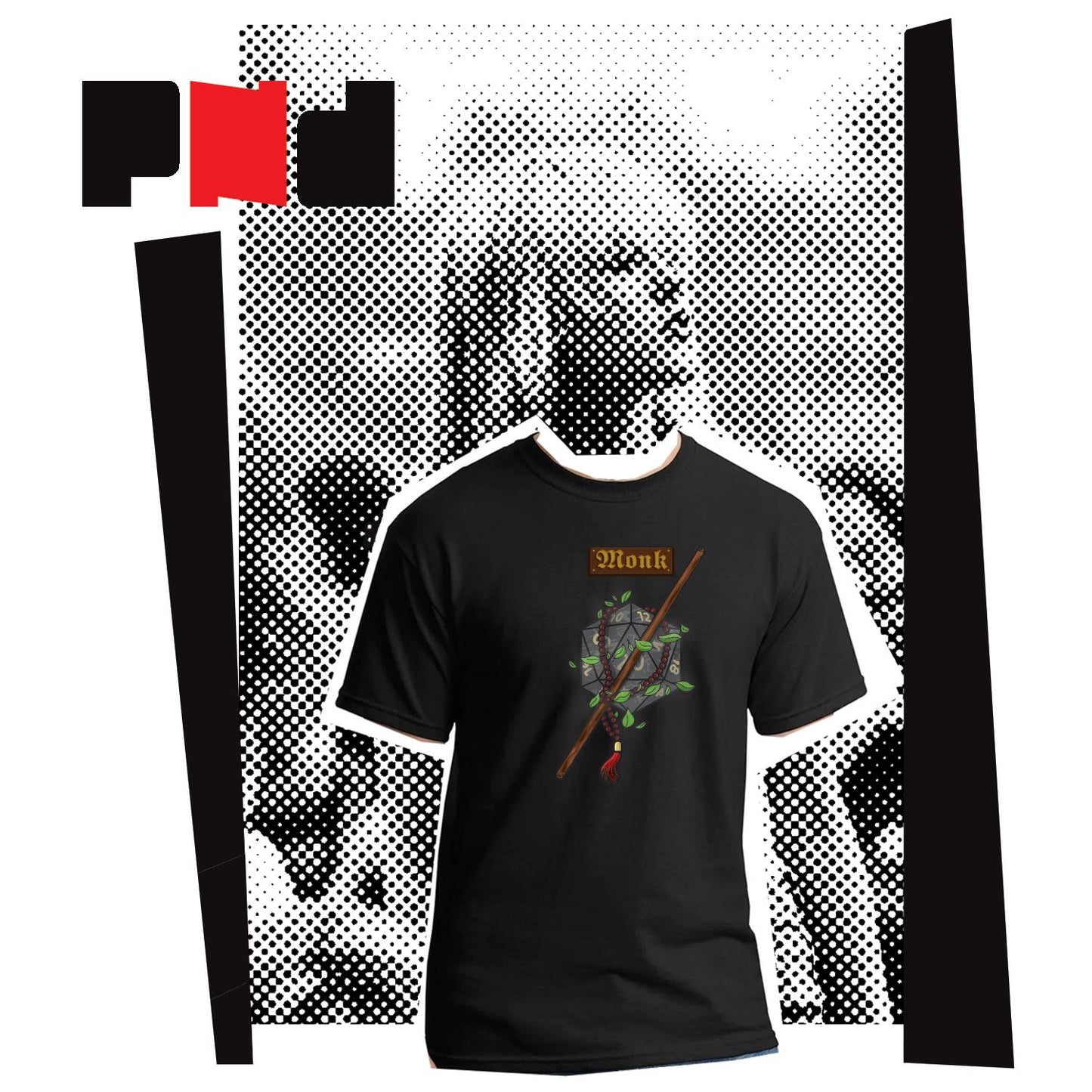 Monk class DnD T-Shirt