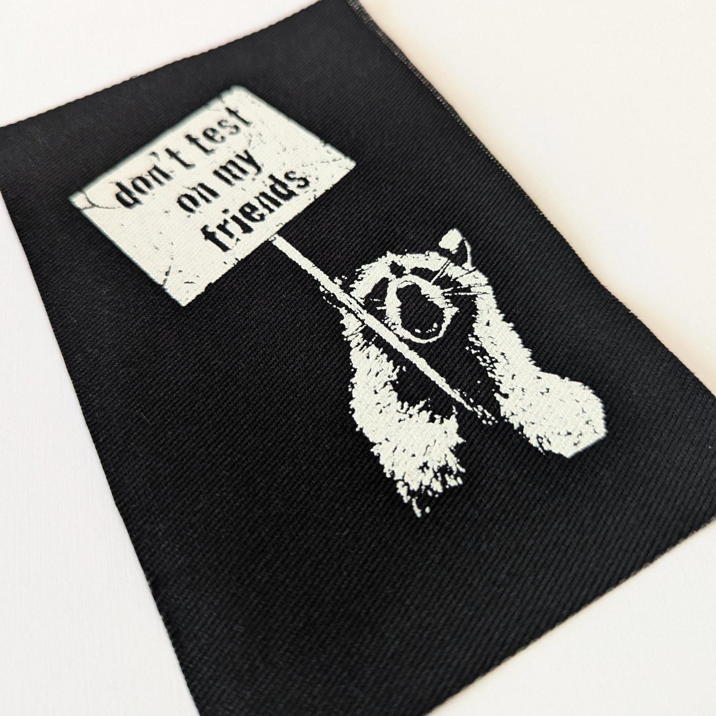 Raccoon Animal Rights Patch