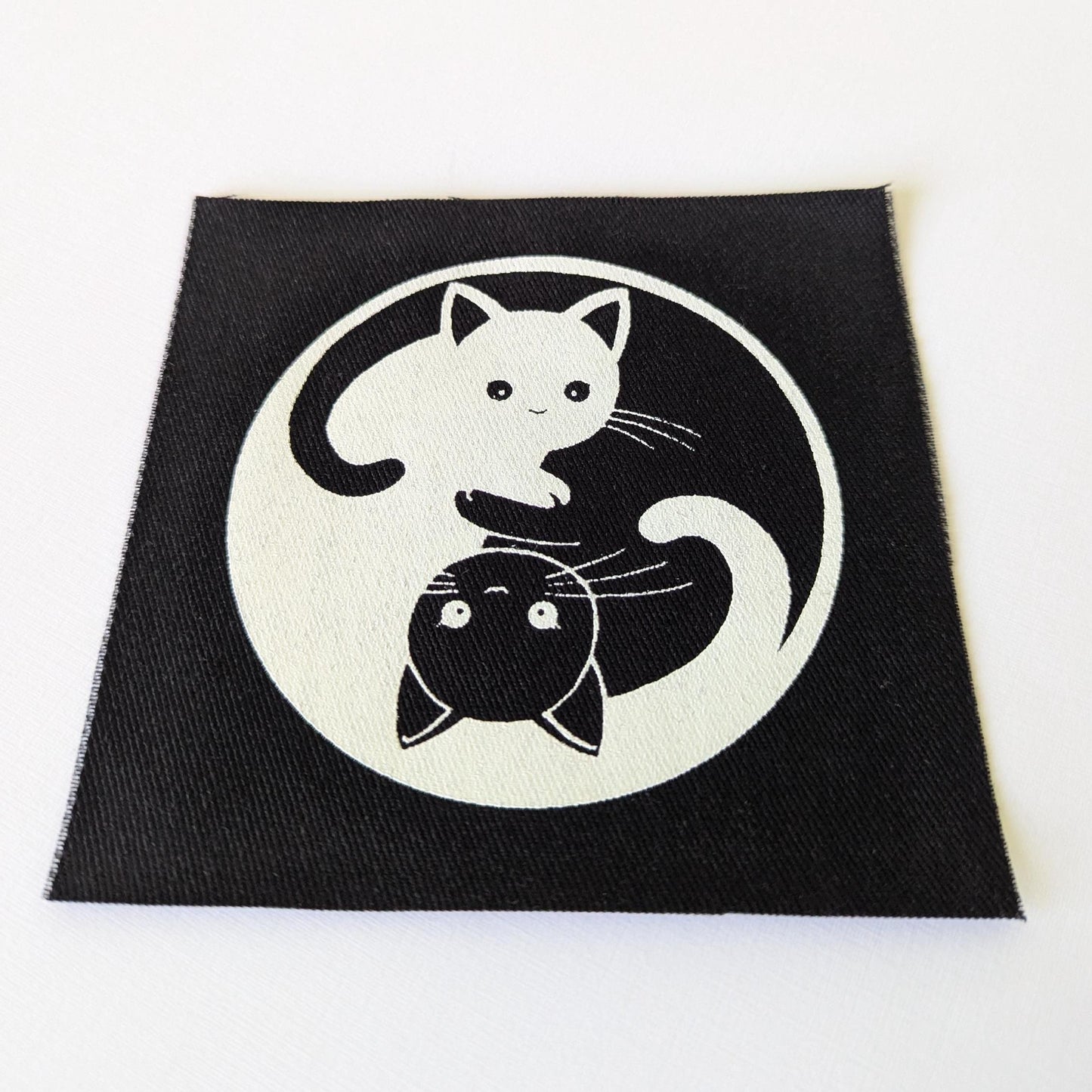 "Ying Yang Cat" Patch