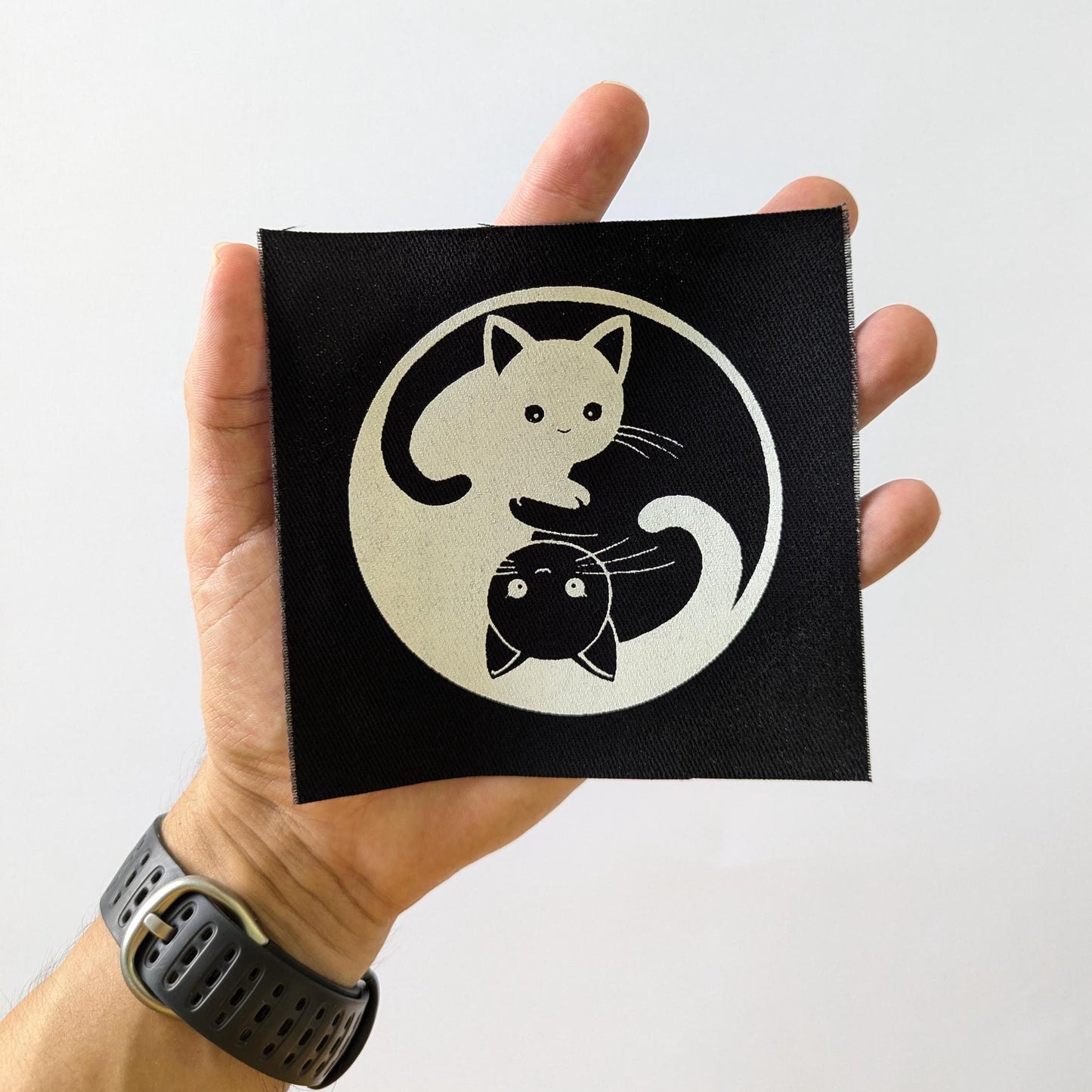 "Ying Yang Cat" Patch