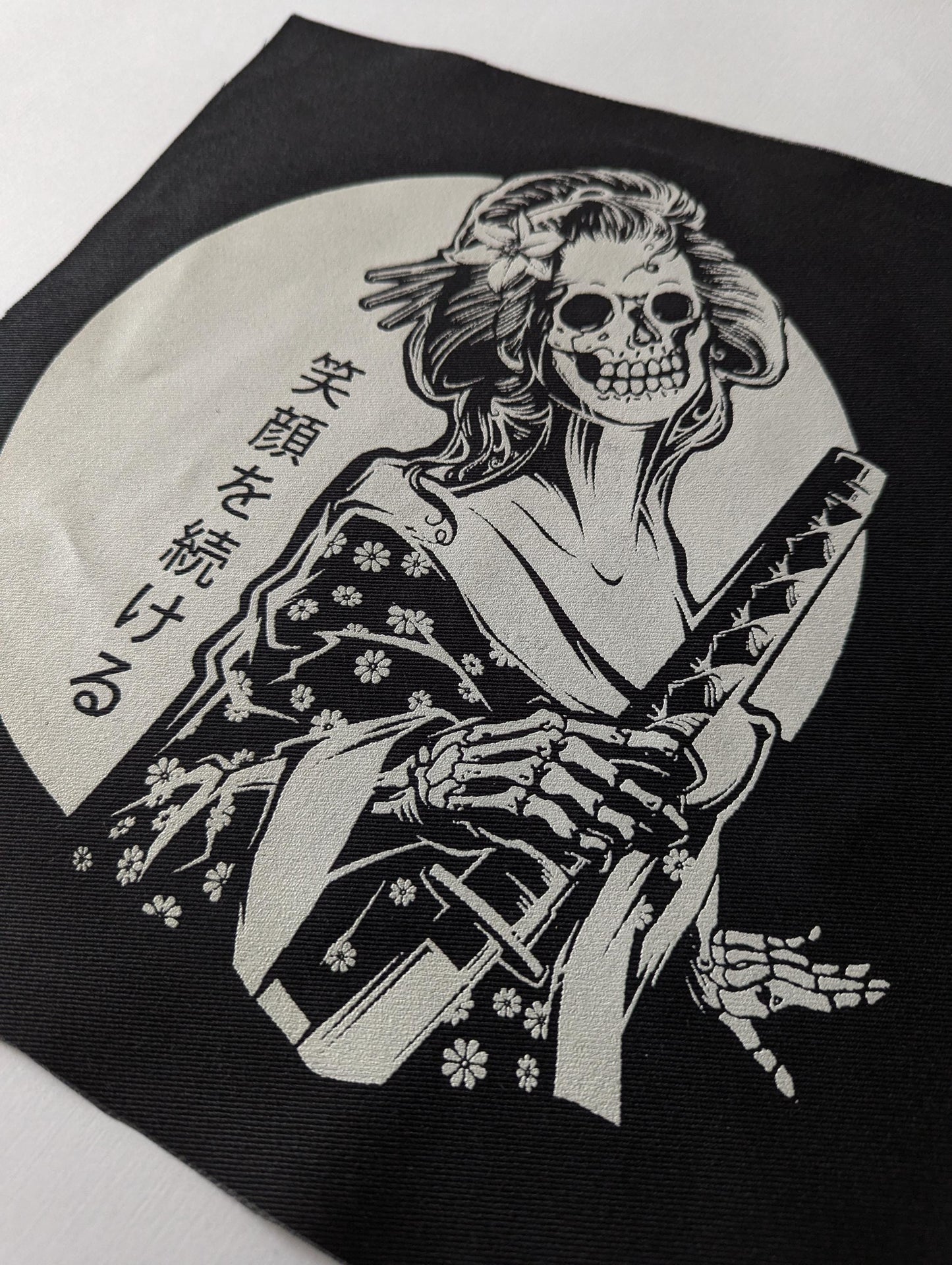The Geisha patch Back Patches