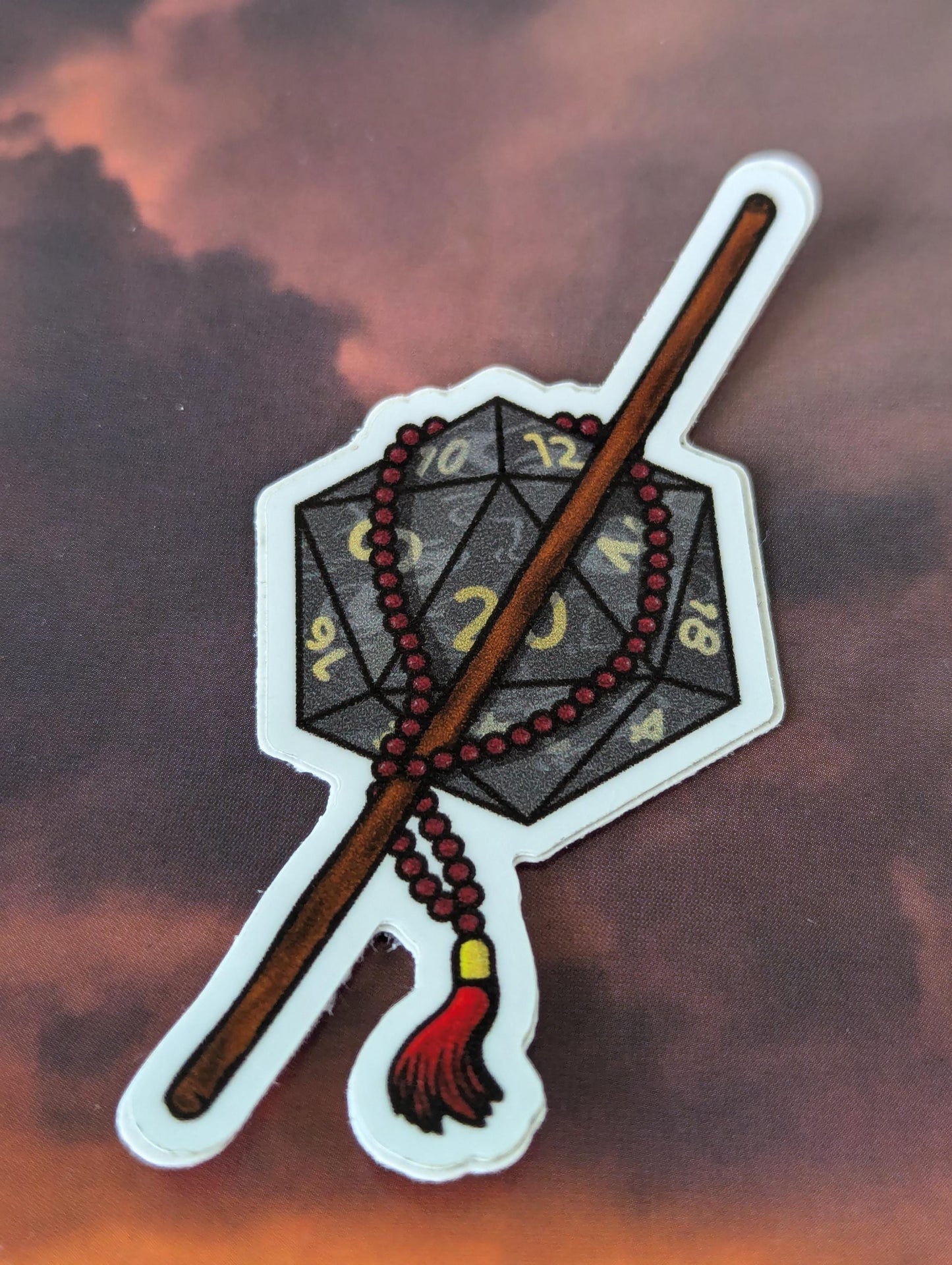 "Monk Class" Sticker