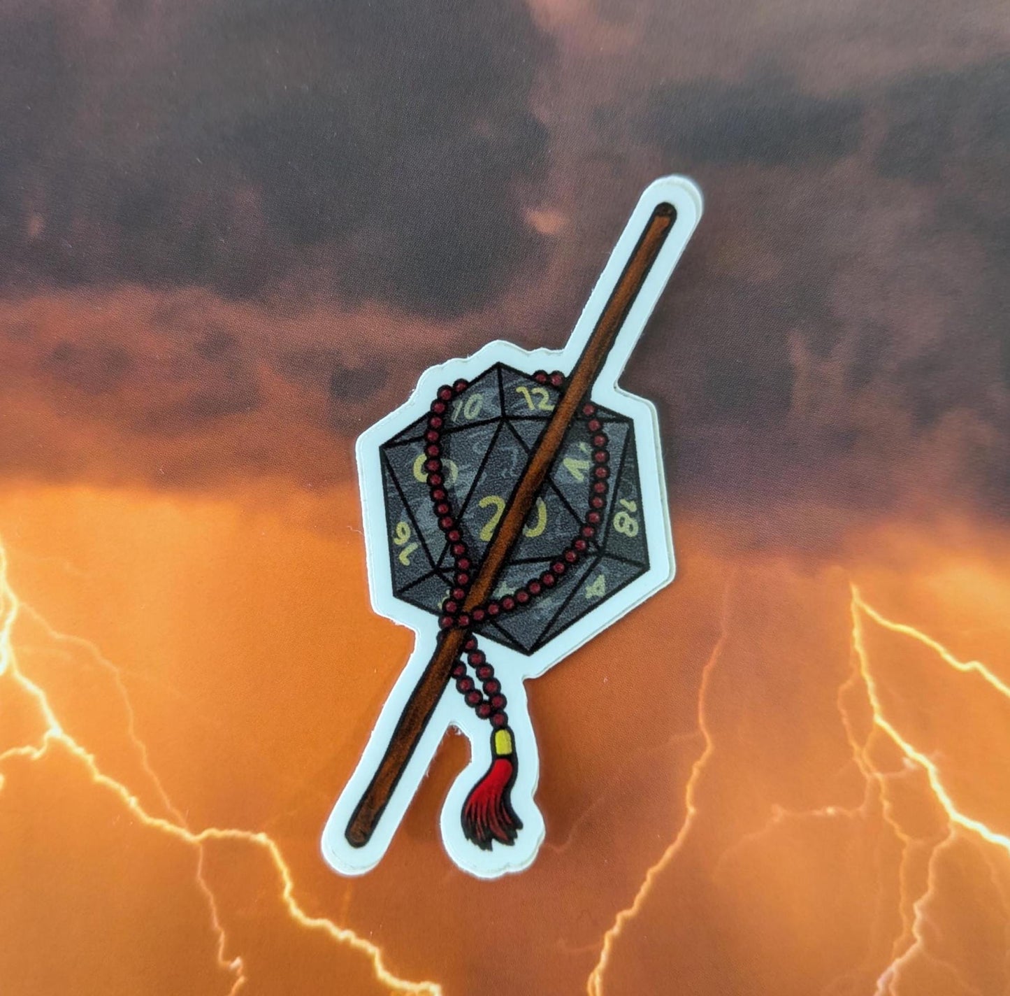 "Monk Class" Sticker