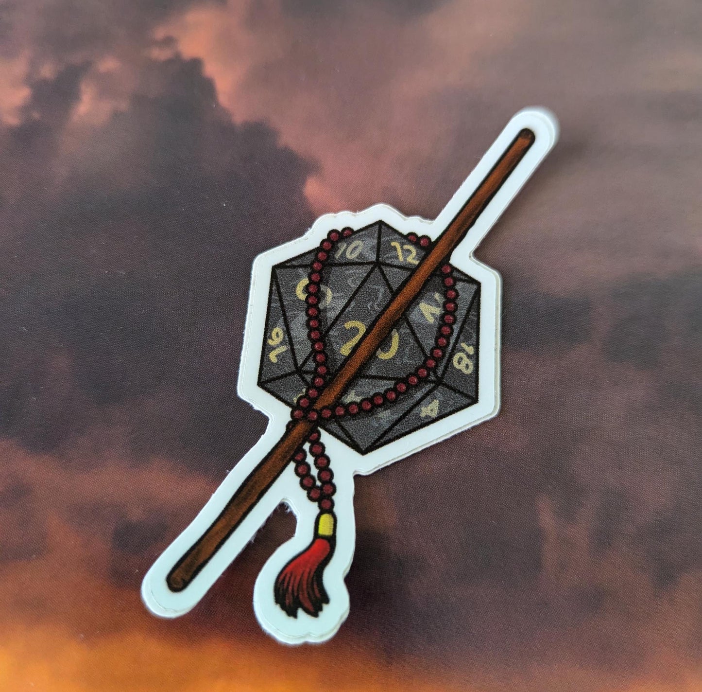 "Monk Class" Sticker