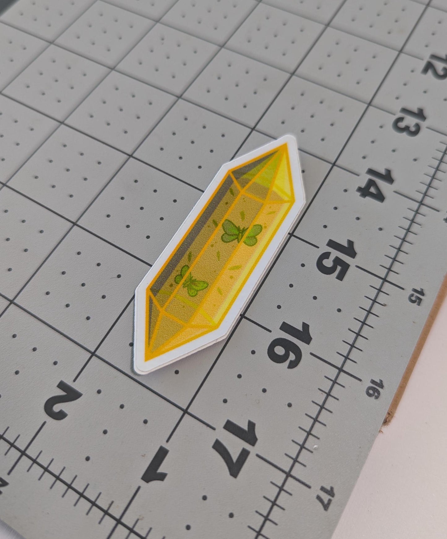 "Butterfly Crystal" Sticker