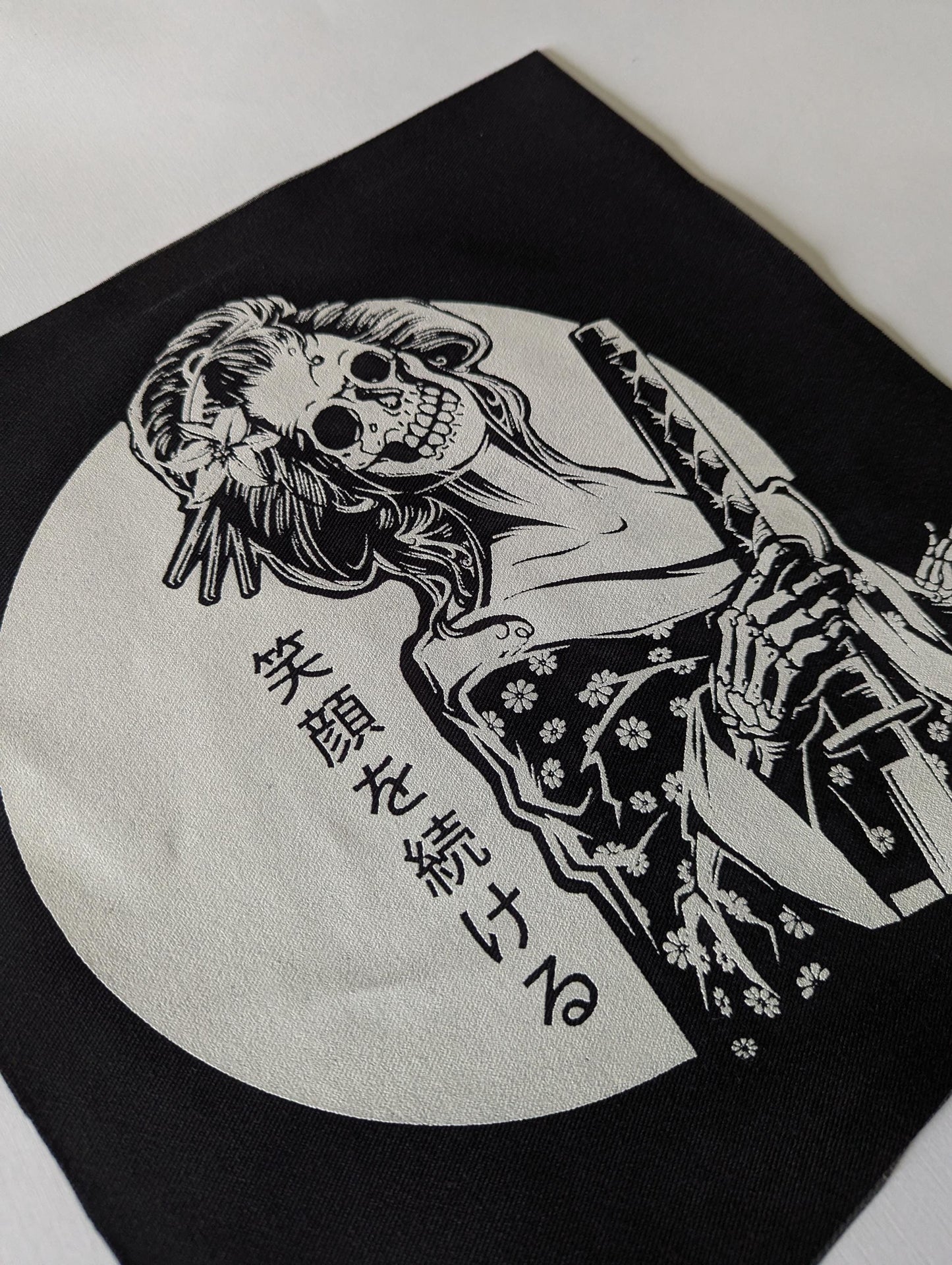 The Geisha patch Back Patches