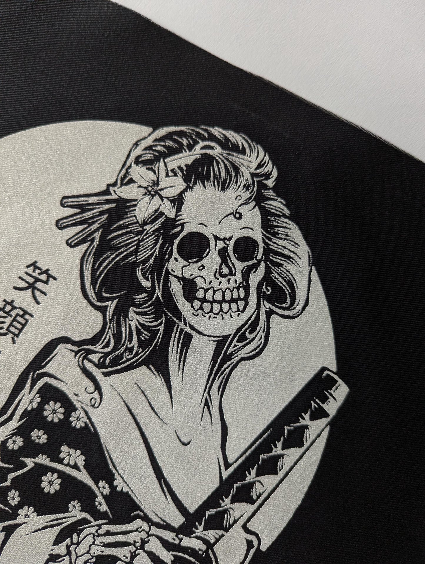The Geisha patch Back Patches