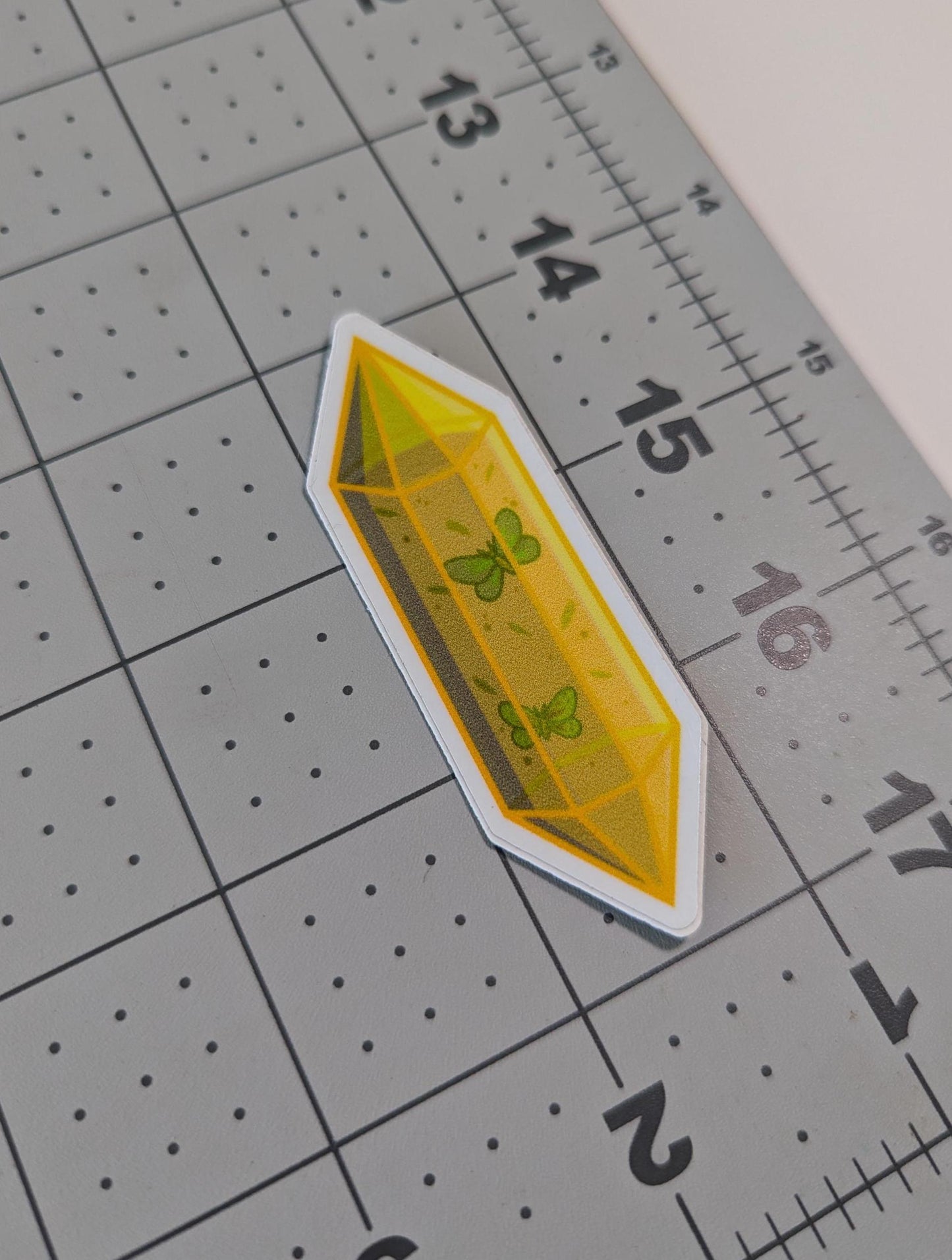 "Butterfly Crystal" Sticker