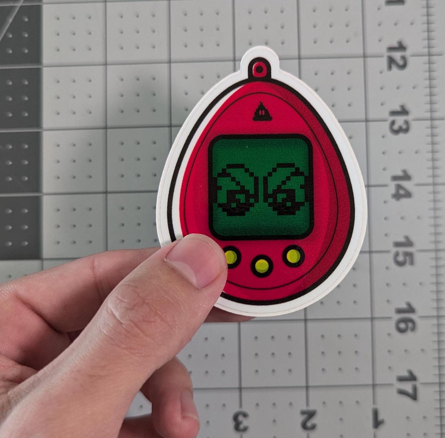 "Angry Eyes" Sticker