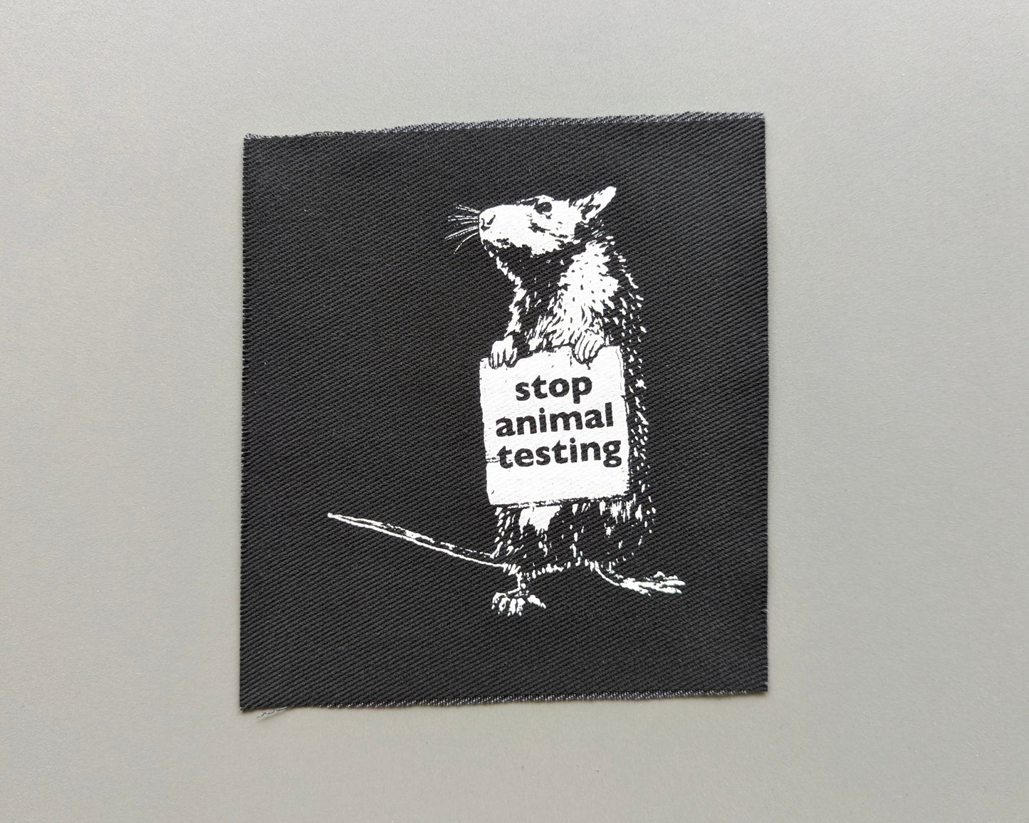 "Rat Animal Rights" Patch
