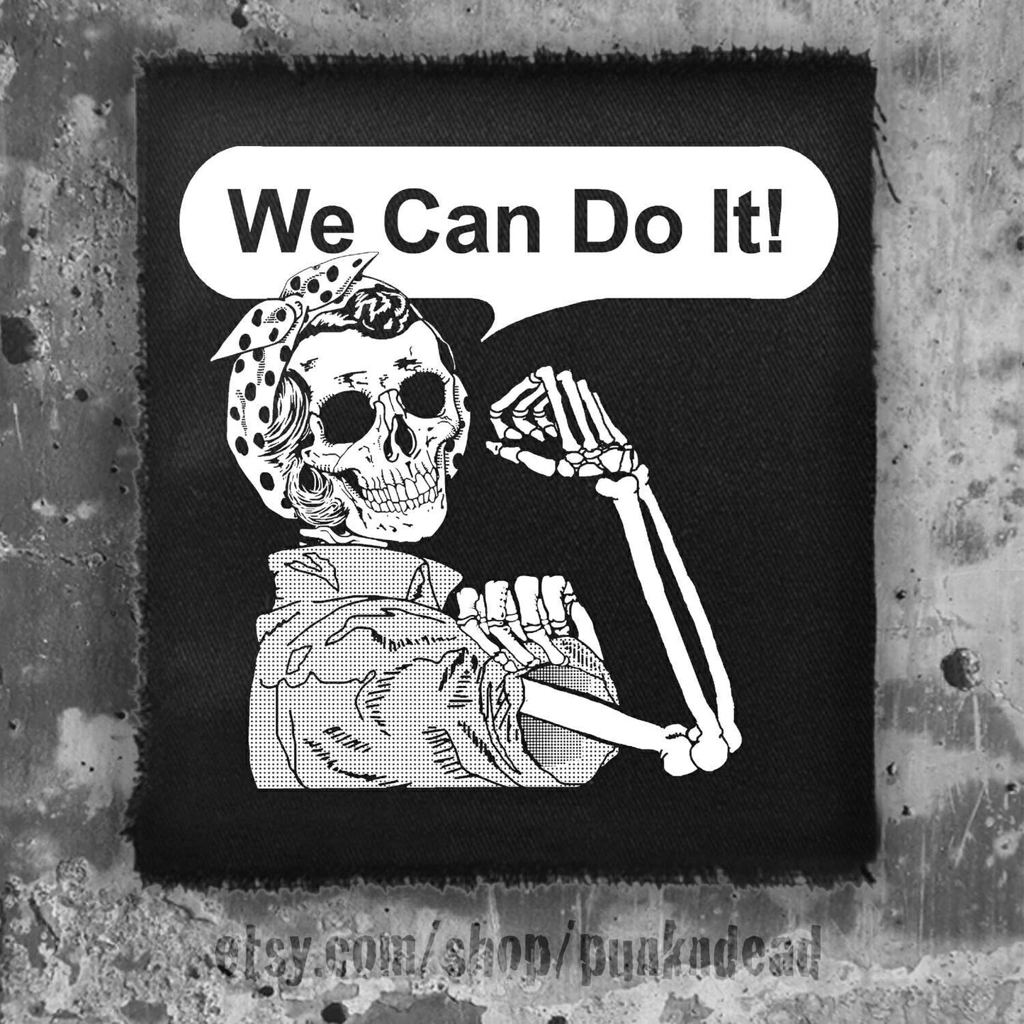 "We can do it" Back Patch