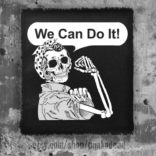 "We can do it" Back Patch