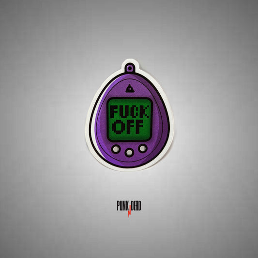"F-OFF Tamagotchi" Sticker