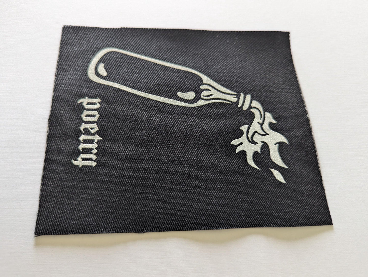 Poetry Molotov Patch