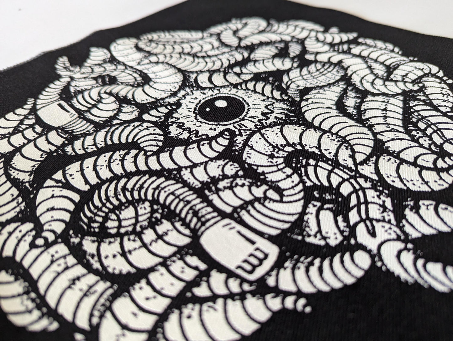 "WORMS" Back Patch