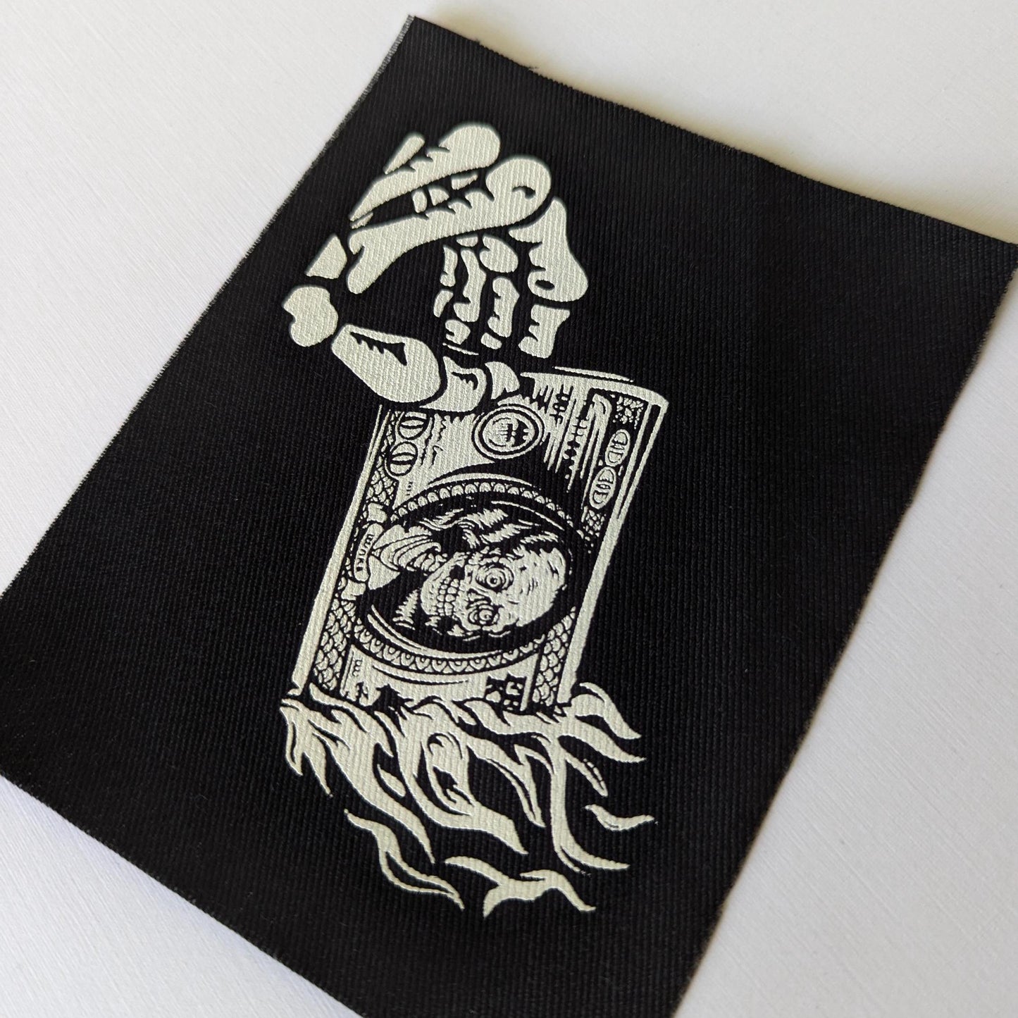 "Burning" Patch