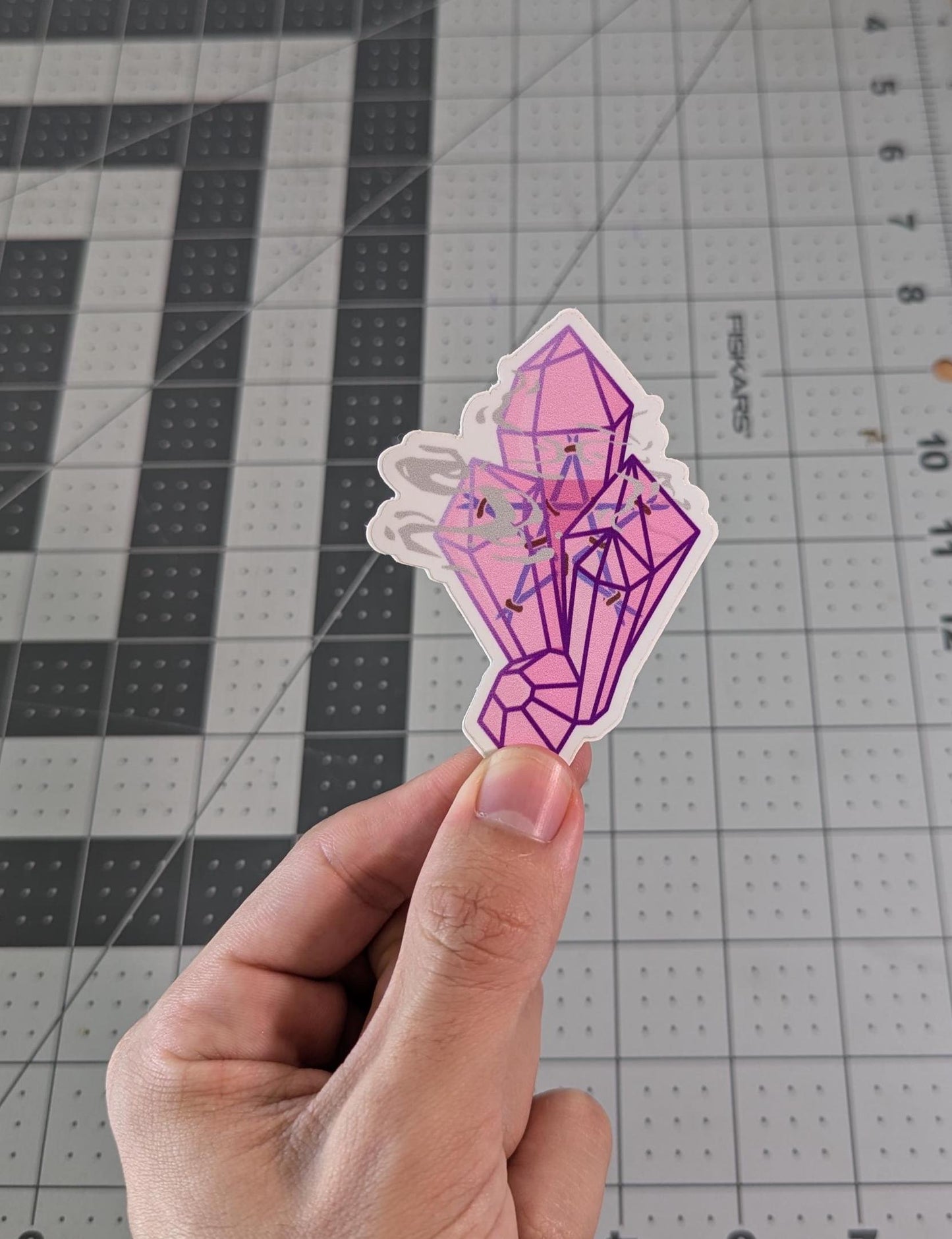 "Witch Wood Figures" Sticker