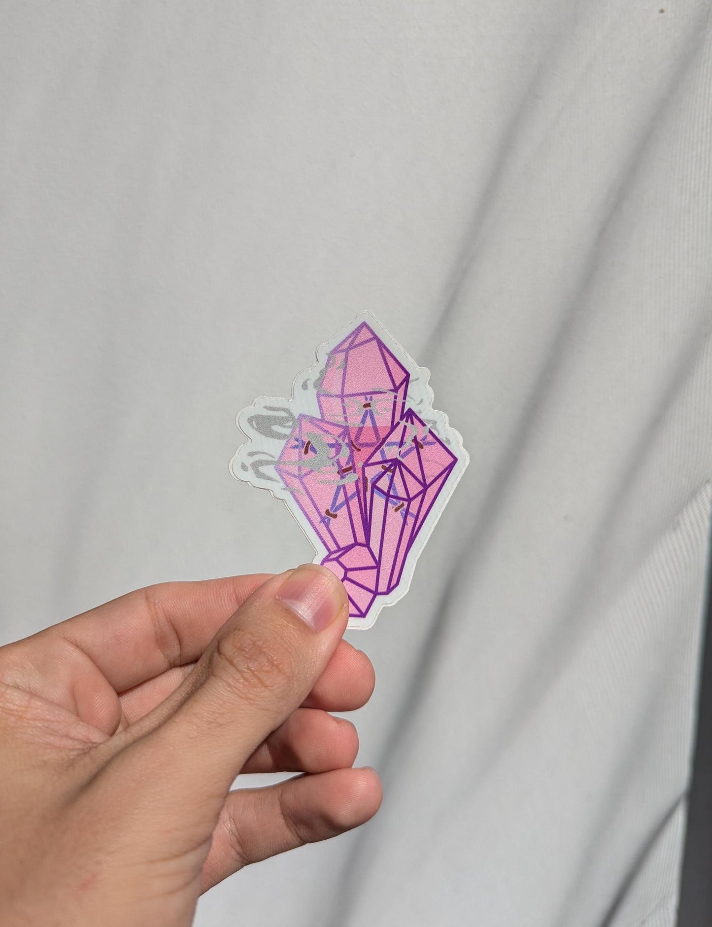 "Witch Wood Figures" Sticker