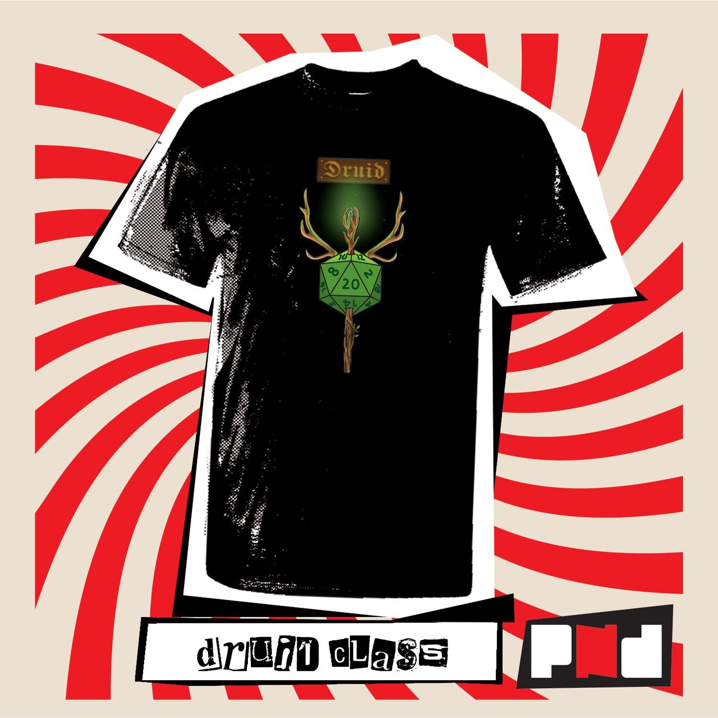 Druid Class T-Shirt