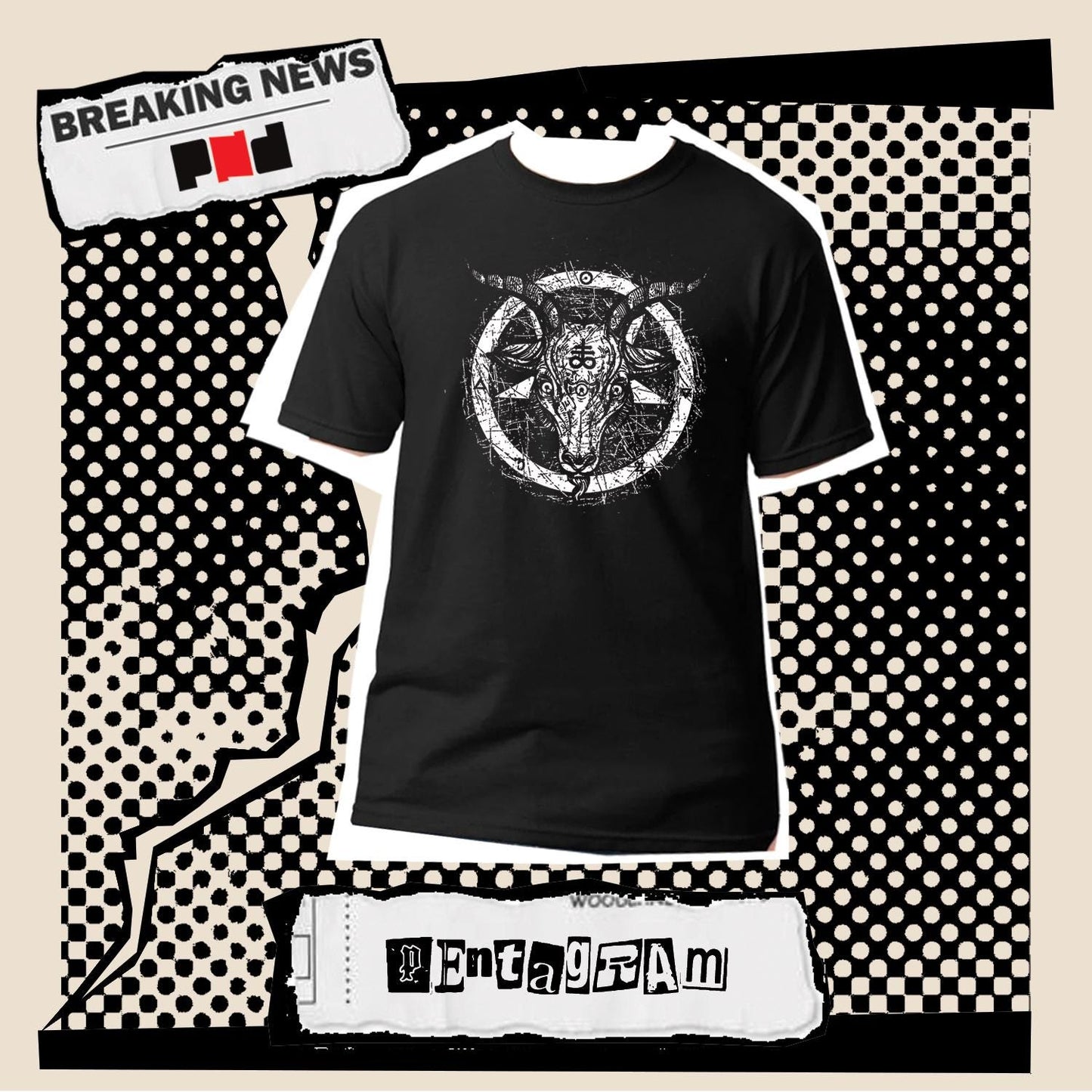 Pentagram Graphic Tee