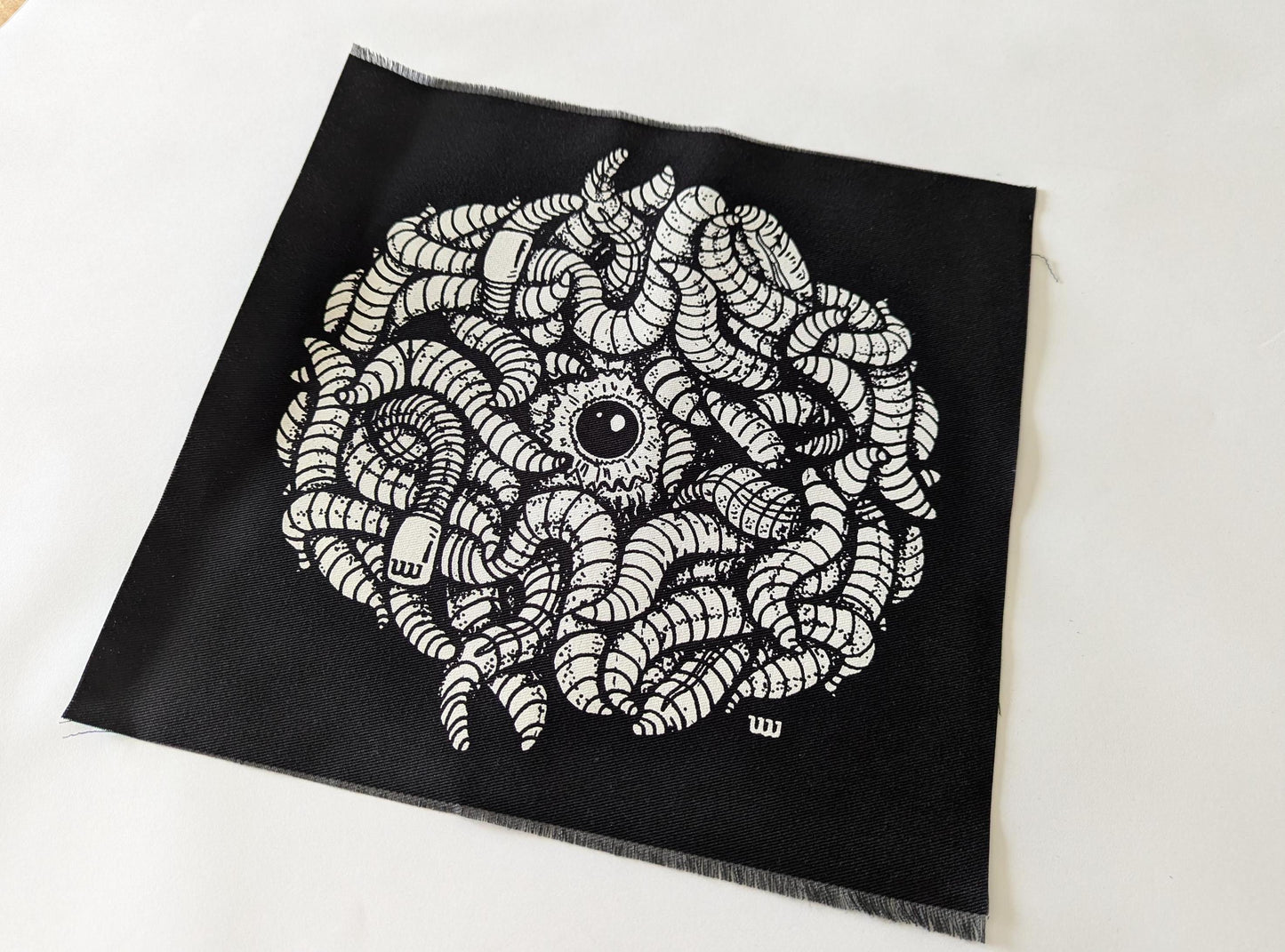 "WORMS" Back Patch