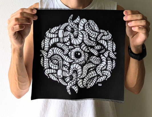 "WORMS" Back Patch