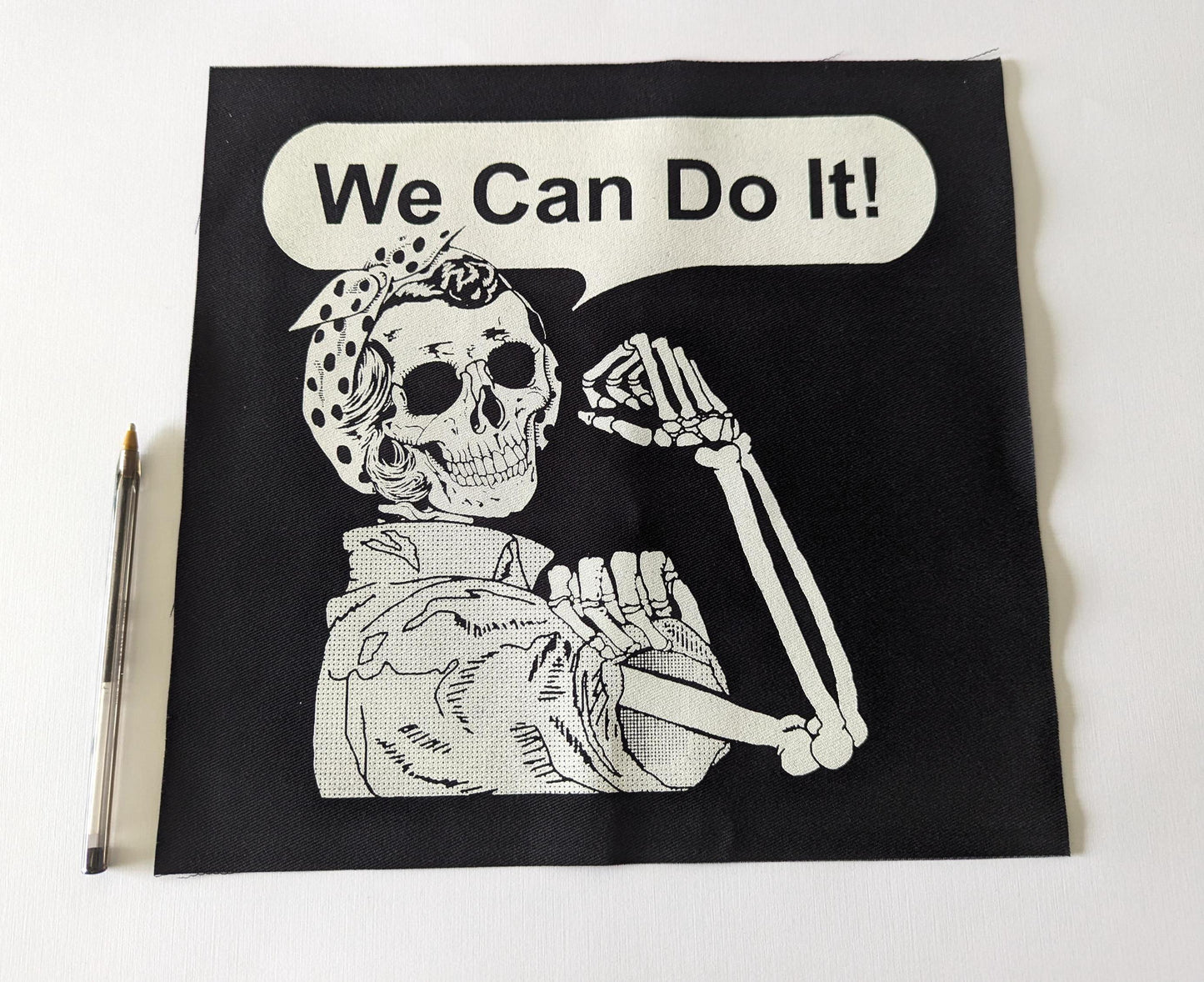 "We can do it" Back Patch